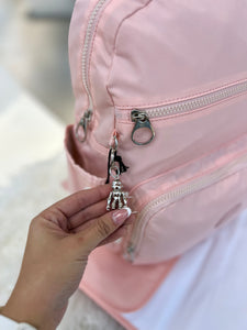 Pañalera Morral Rosado