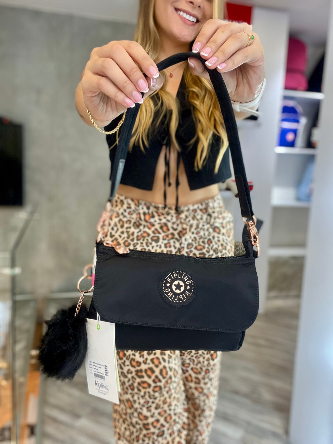 Bolso de Mano Negro