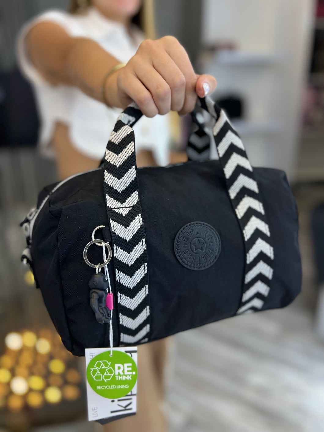 Bolso De Mano Negro