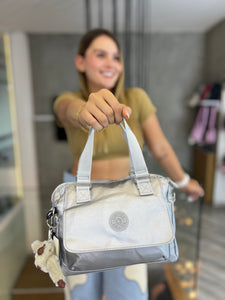 Bolso De Mano Plata